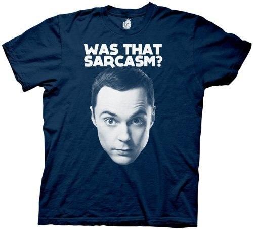 The Big Bang Theory Was That Sarcasm T-shirt-tvso