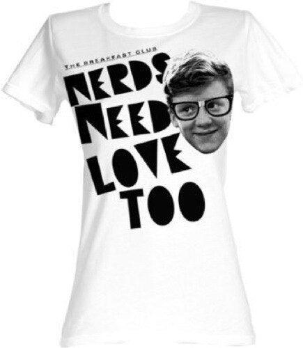 The Breakfast Club Nerds Need Love Too T-Shirt-tvso