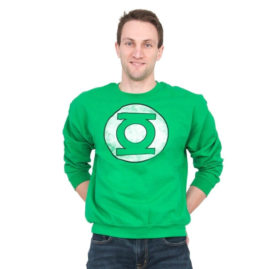 The Green Lantern Logo Crew Sweatshirt-tvso