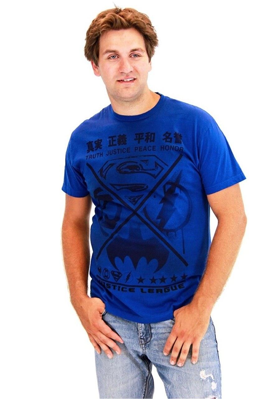 The Justice League Top Medals Asian Type T-Shirt-tvso