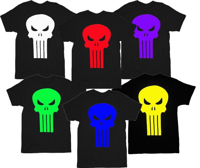 The Punisher Movie Skull Logo T-Shirt Tee-tvso