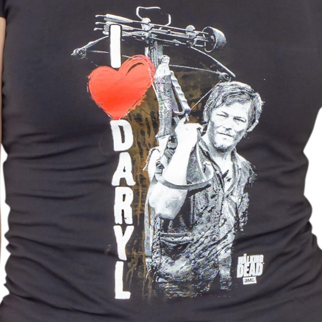 The Walking Dead I Heart Daryl Cover Up-tvso