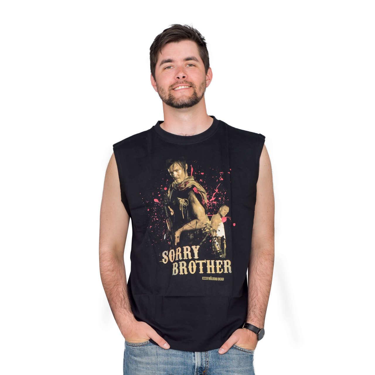 The Walking Dead Sorry Brother Tank Top T-Shirt-tvso