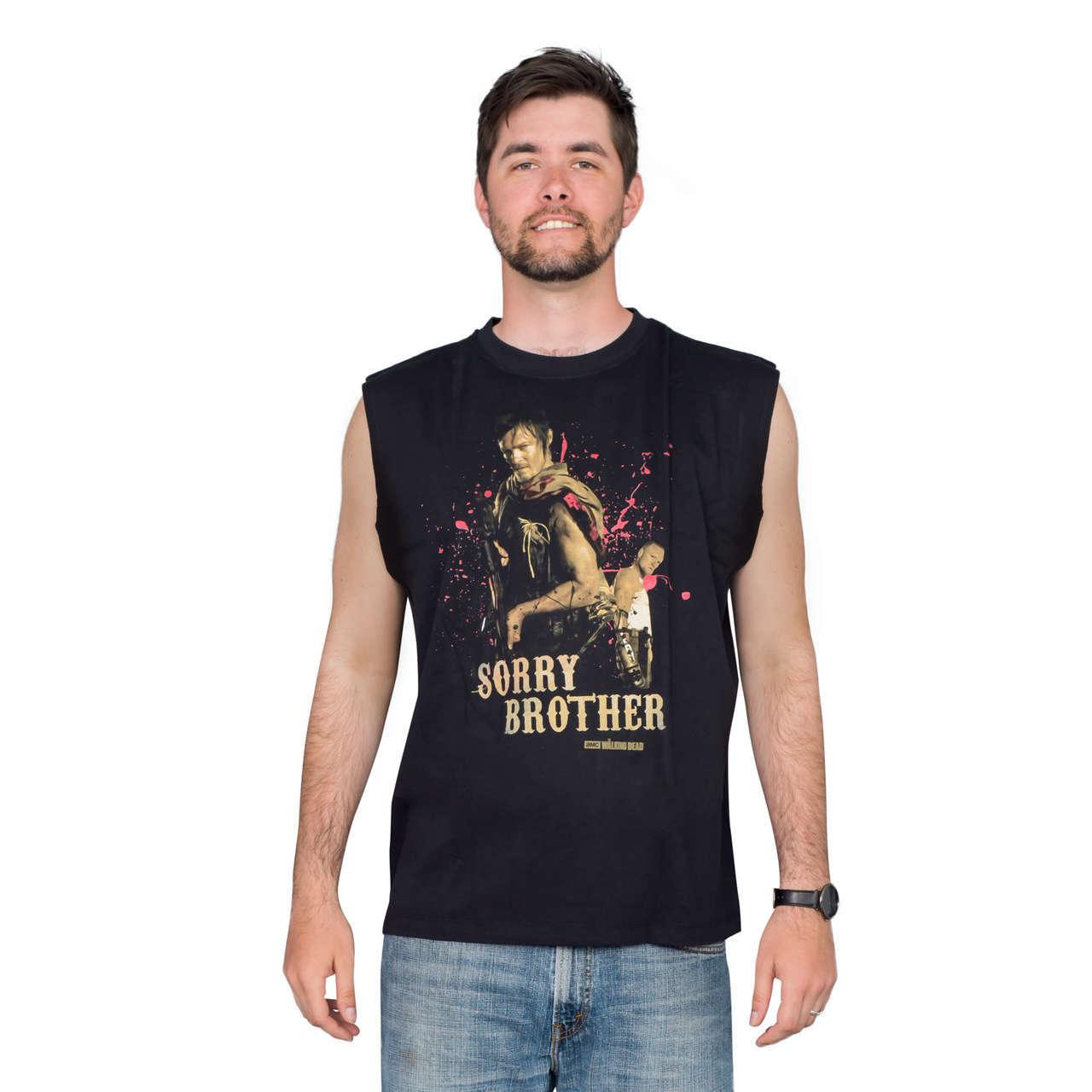 The Walking Dead Sorry Brother Tank Top T-Shirt-tvso