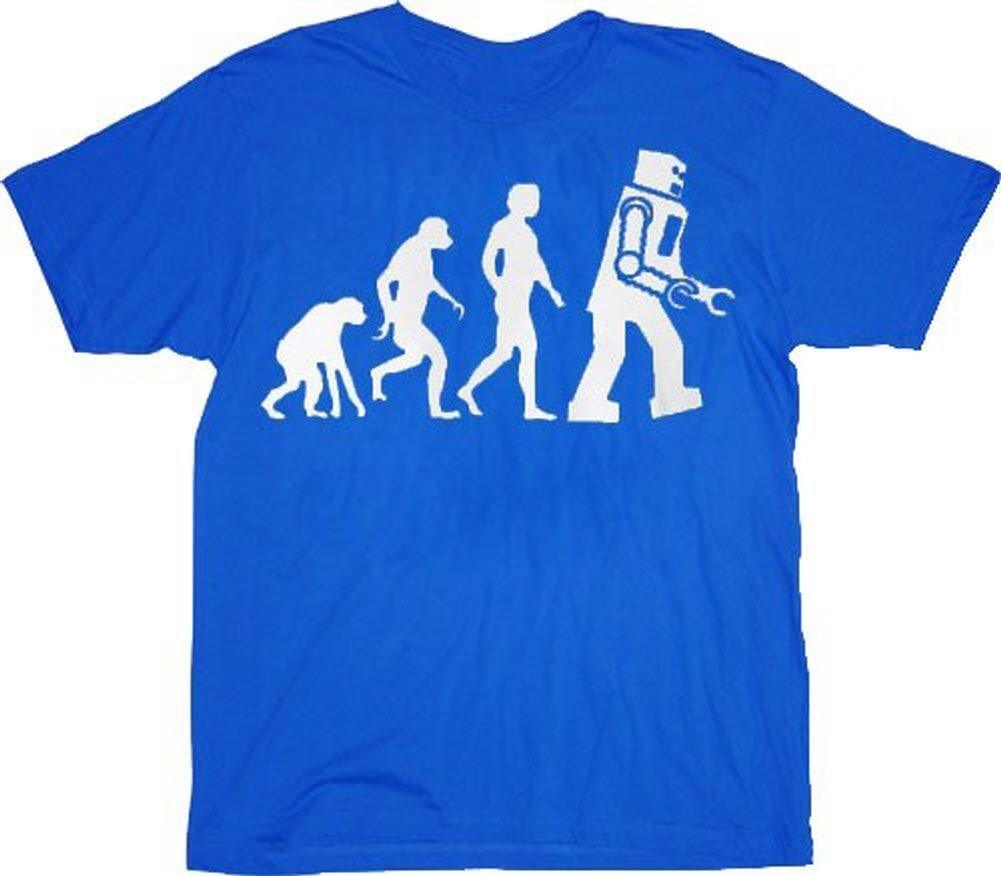 Theory of Evolution Robot Evolution T-shirt-tvso