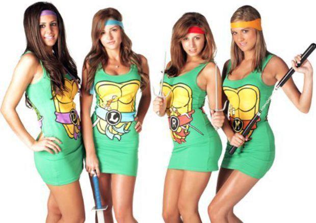 TMNT Teenage Mutant Ninja Turtles Tunic Tank Dresses
