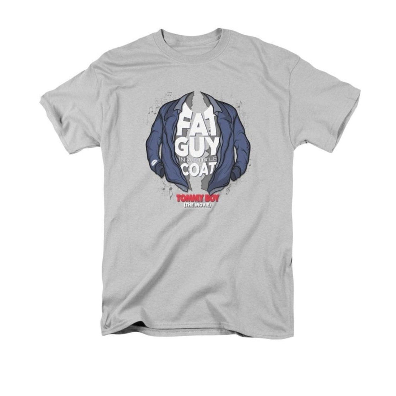 Tommy Boy Fat Guy Little Coat T-Shirt-tvso