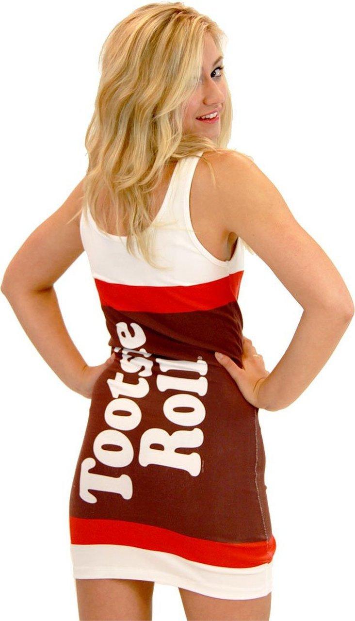 Tootsie Roll Candy Tank Dress-tvso