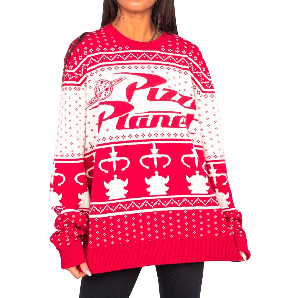 Toy Story Pizza Planet Sweater - TVStoreOnline