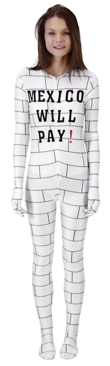 Trump Mexico Will Pay Costume Jumpsuit-tvso