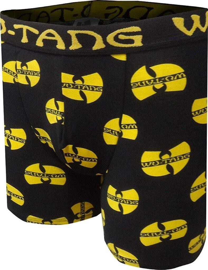 Underboss Men's Wu-Tang Clan Logo Boxer Briefs-tvso