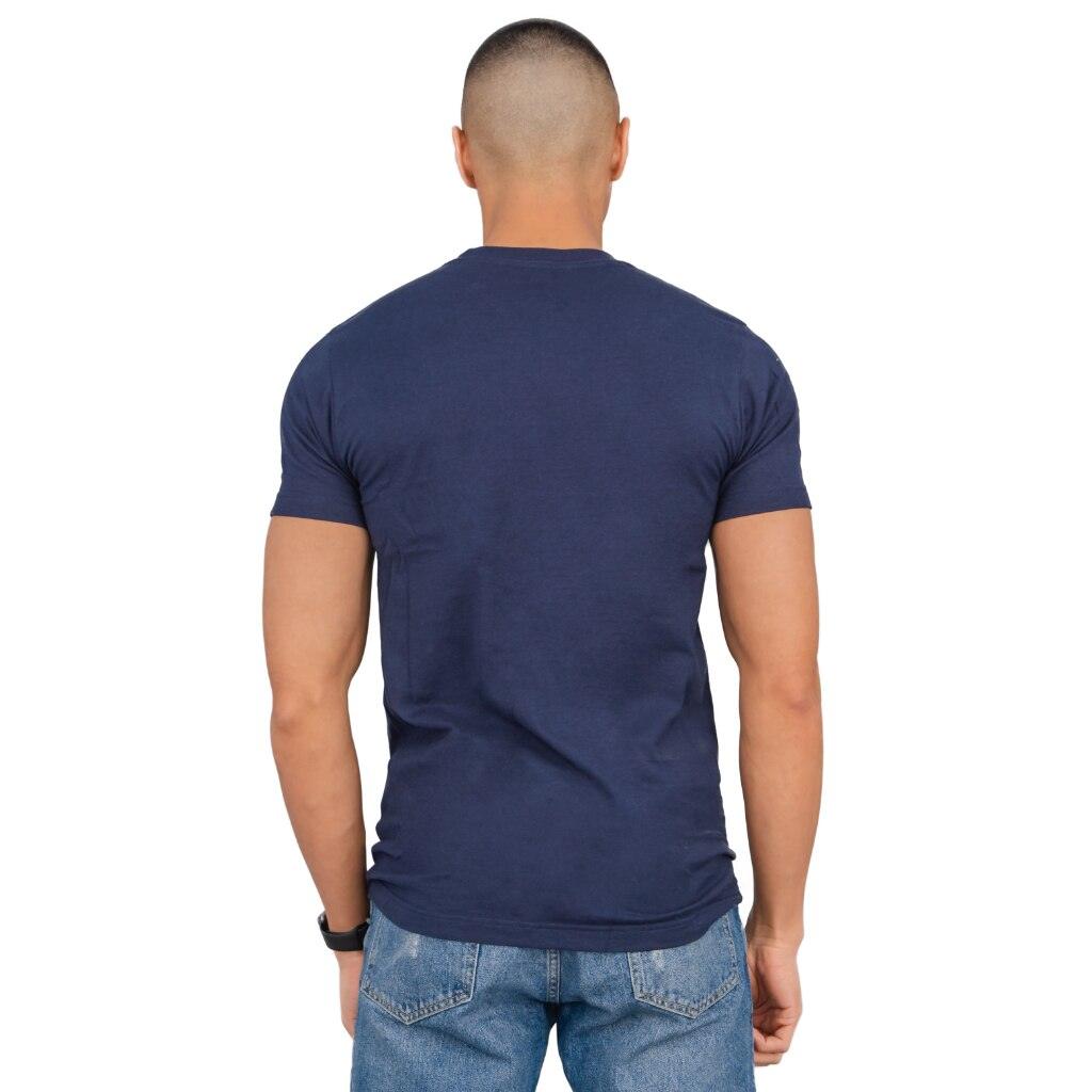 Vamonos Pest Logo Adult Navy T-Shirt-tvso