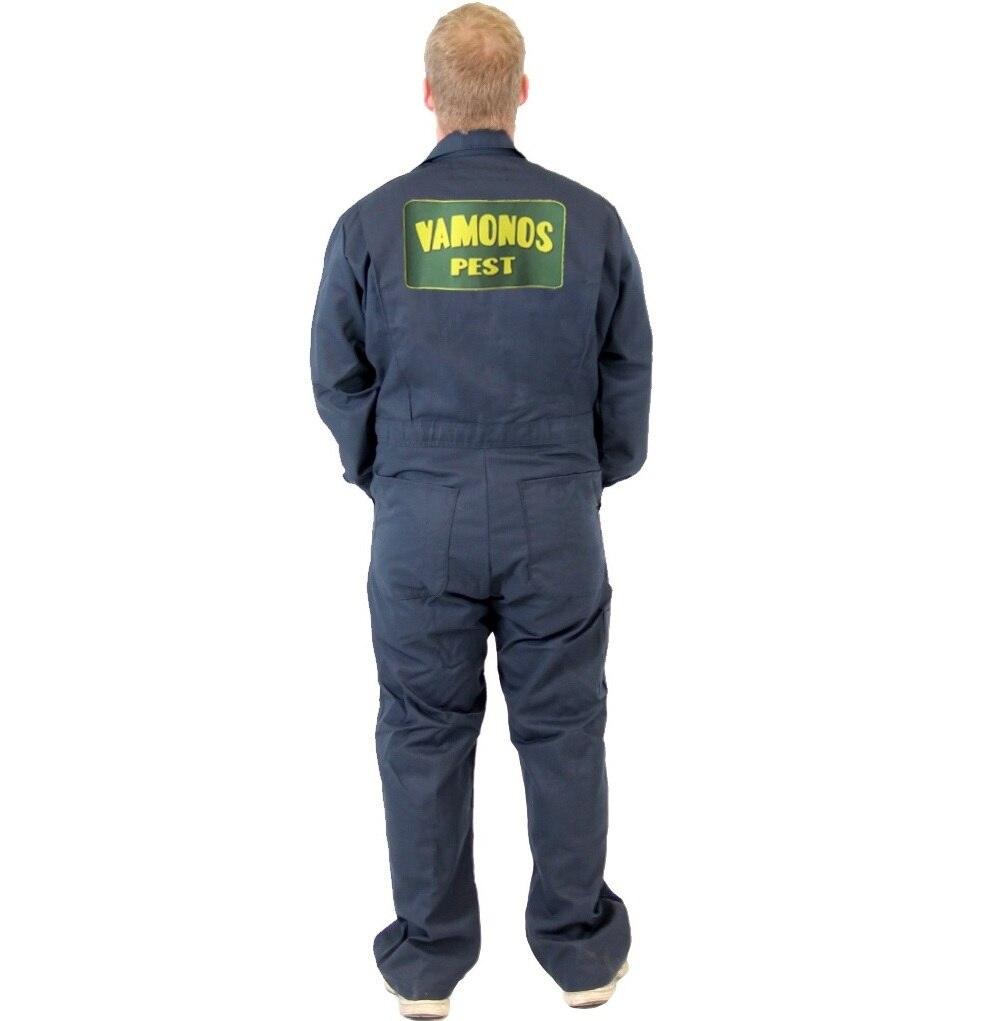 Vamonos Pest Navy Suit Jumpsuit Costume-tvso