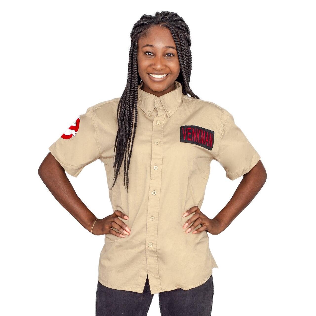 Venkman Button Up Costume Shirt-tvso