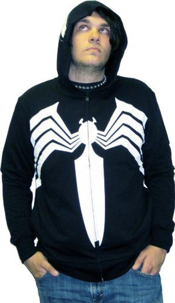 Venom Legs Logo Hooded Sweatshirt Hoodie Jacket-tvso