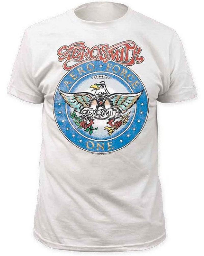 Wayne's World Aerosmith Aero Force Short Sleeve T-shirt Tee-tvso
