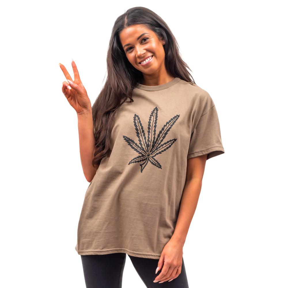 Weed Leaf T-Shirt 90’s Retro Movie Pot Marijuana Classic Tee Shirt