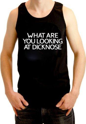 What Are You Looking At Dicknose Sleeveless T-Shirt-tvso