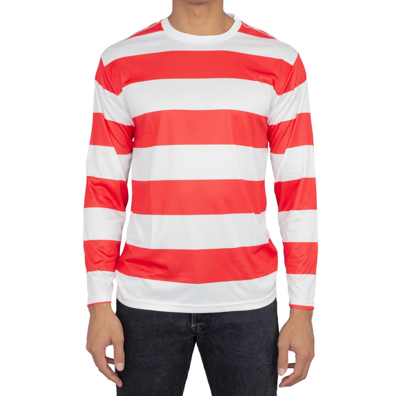 Where's Waldo DELUXE Adult Costume Set-tvso