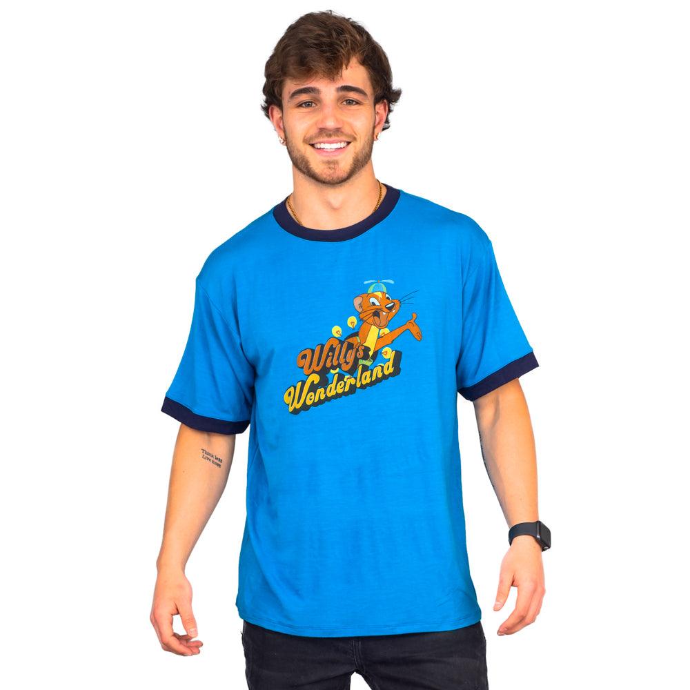 Willy's Wonderland The Janitor Blue T-shirt - TVStoreOnline