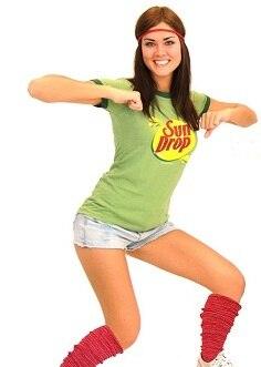 Women's Sun Drop Headband and Leg Warmers Set-tvso