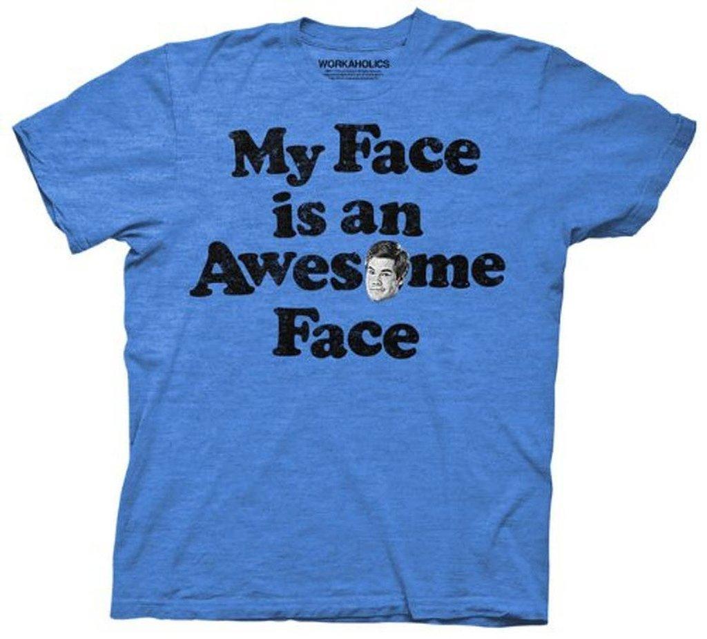 Workaholics Adam My Face is an Awesome Face T-Shirt-tvso