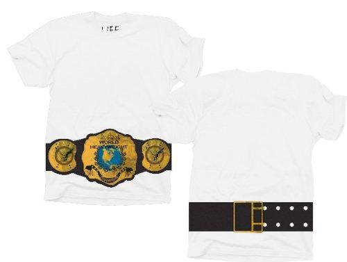 World Heavyweight Champion Belt on Waist T-shirt-tvso