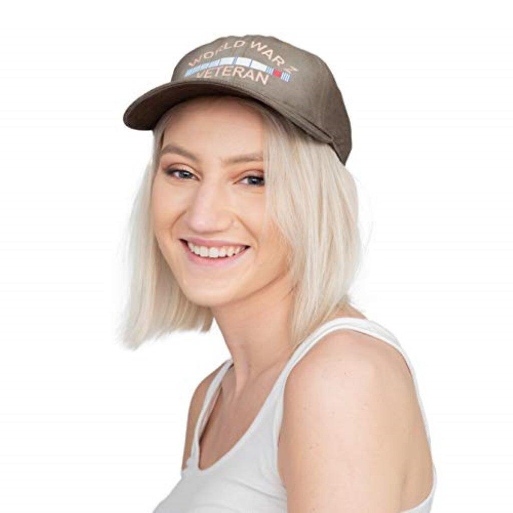 World War Z Veteran Adjustable Hat Brown-tvso