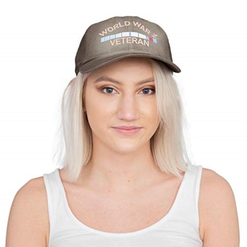 World War Z Veteran Adjustable Hat Brown-tvso