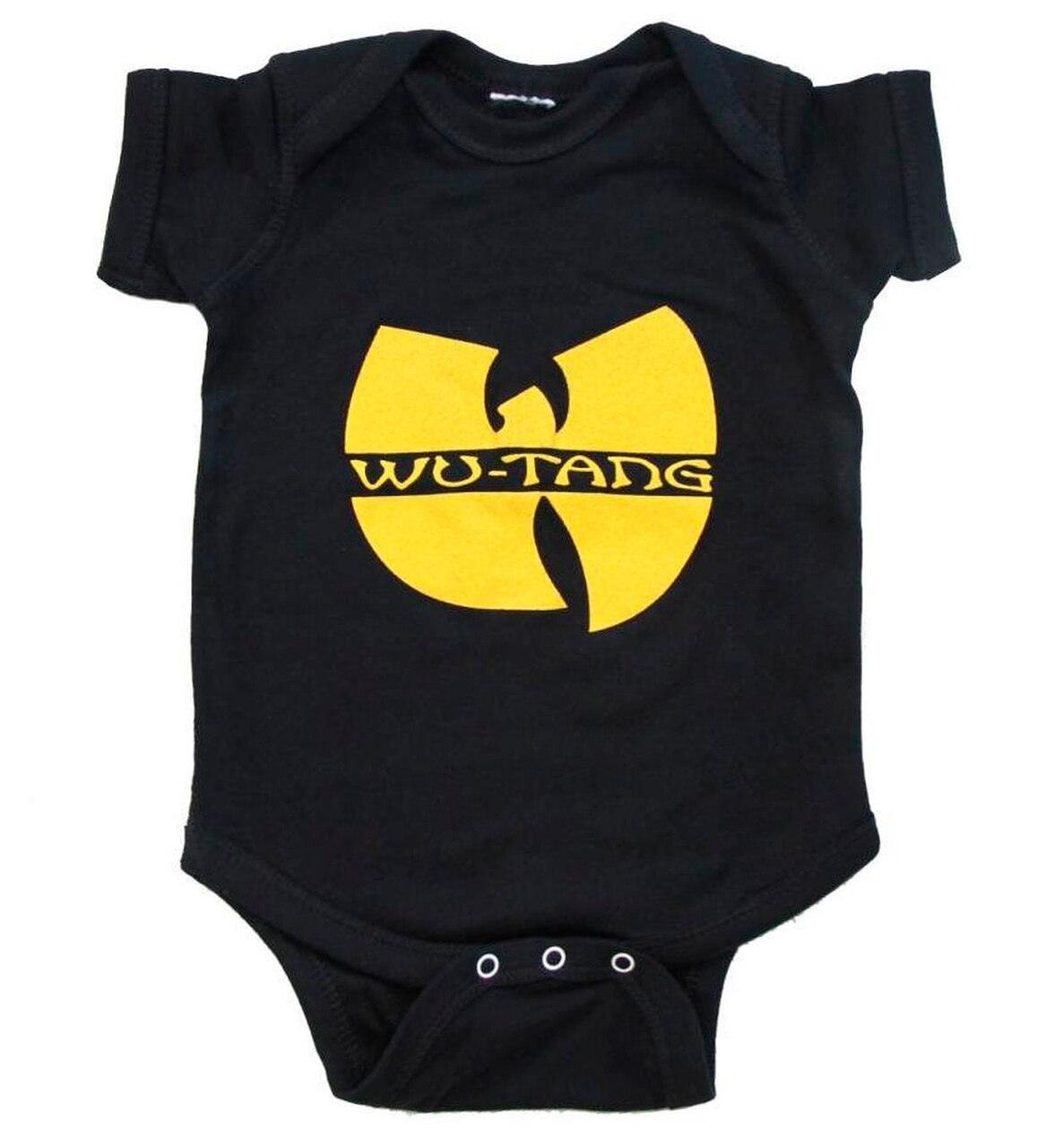 Wu-Tang Clan Logo Baby Snapsuit-tvso