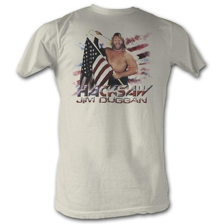 WWE World Wrestling Entertainment Jim Duggan Adult White shirt - World Wrestling Entertainment - | TV Store Online