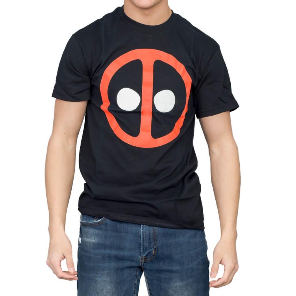 X-Men Deadpool Icon Black T-shirt-tvso