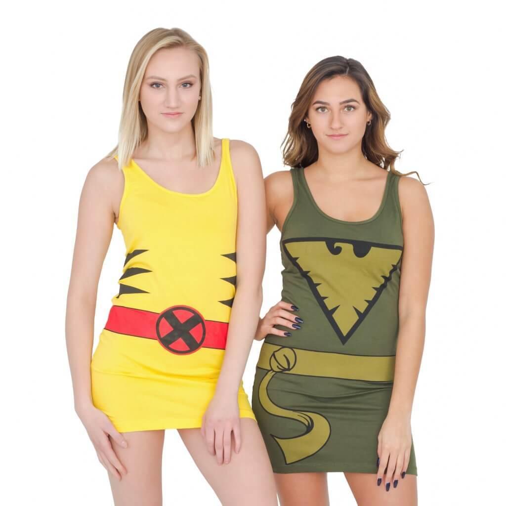 X-Men Juniors Costume Tunic Tank Dress-tvso