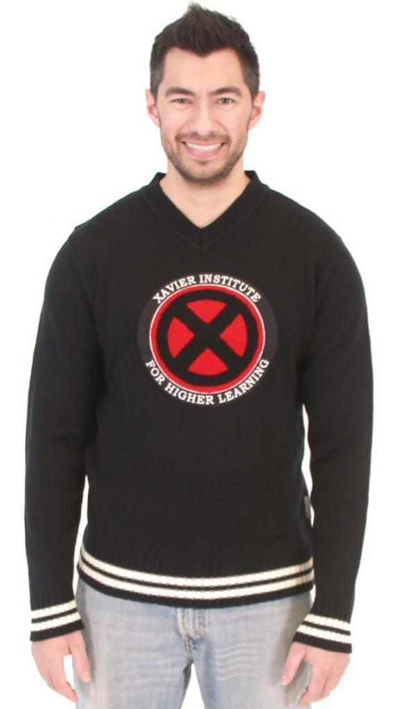 Xavier Institute Chenille Patch Sweater-tvso