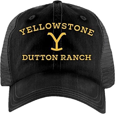 Yellowstone Black Trucker Hat