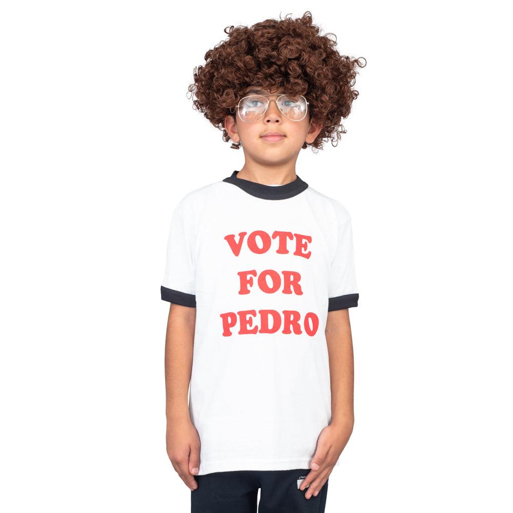 Youth Vote for Pedro Dynamite Complete Kid's Unisex Halloween Cosplay Costume Kit - TVStoreOnline