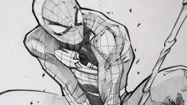 How to Draw Spiderman Step by Step - TVStoreOnline