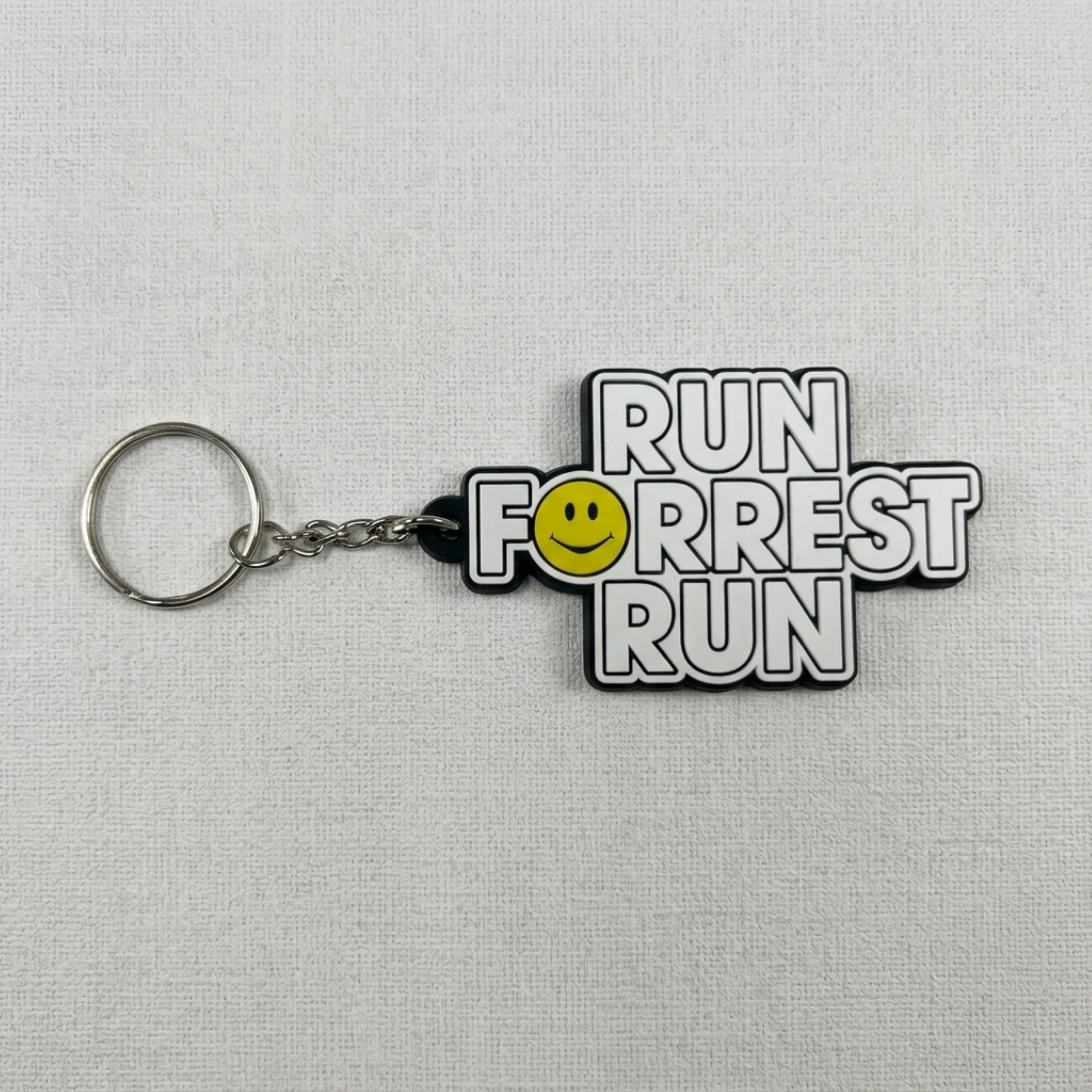 Run Forrest Run Keychain 1990s Nostalgia Gift