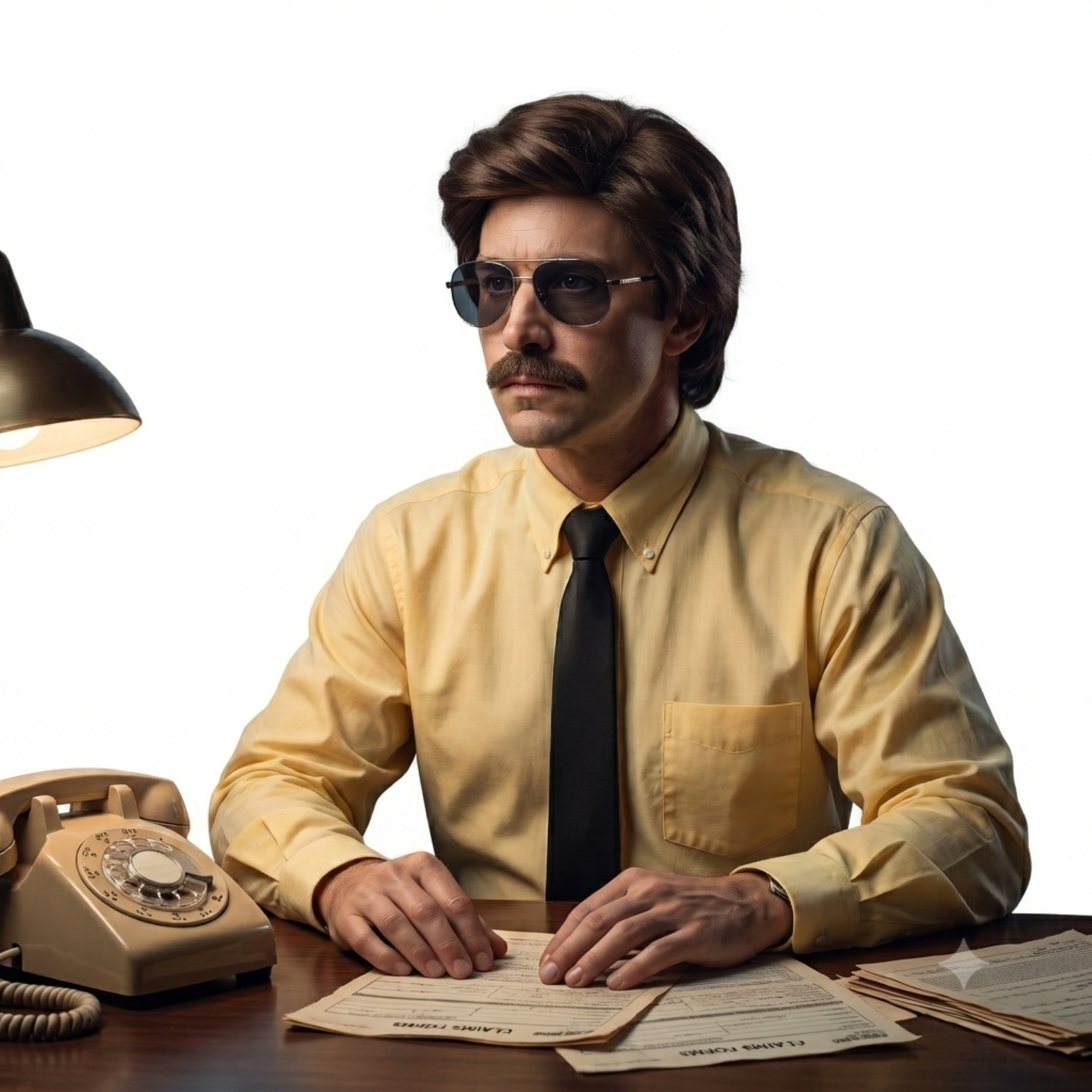 Limu Emu Adult Unisex Halloween Wig, Glasses & Mustache Cosplay Costume Set