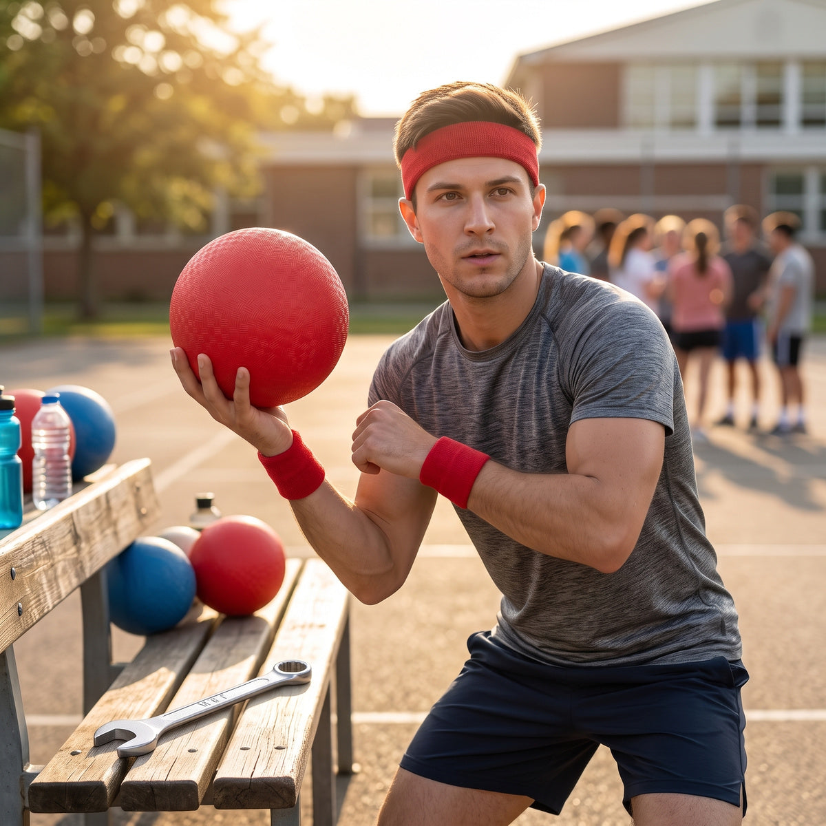 Average Joe's Dodgeball Halloween Cosplay Costume Accessory Kit