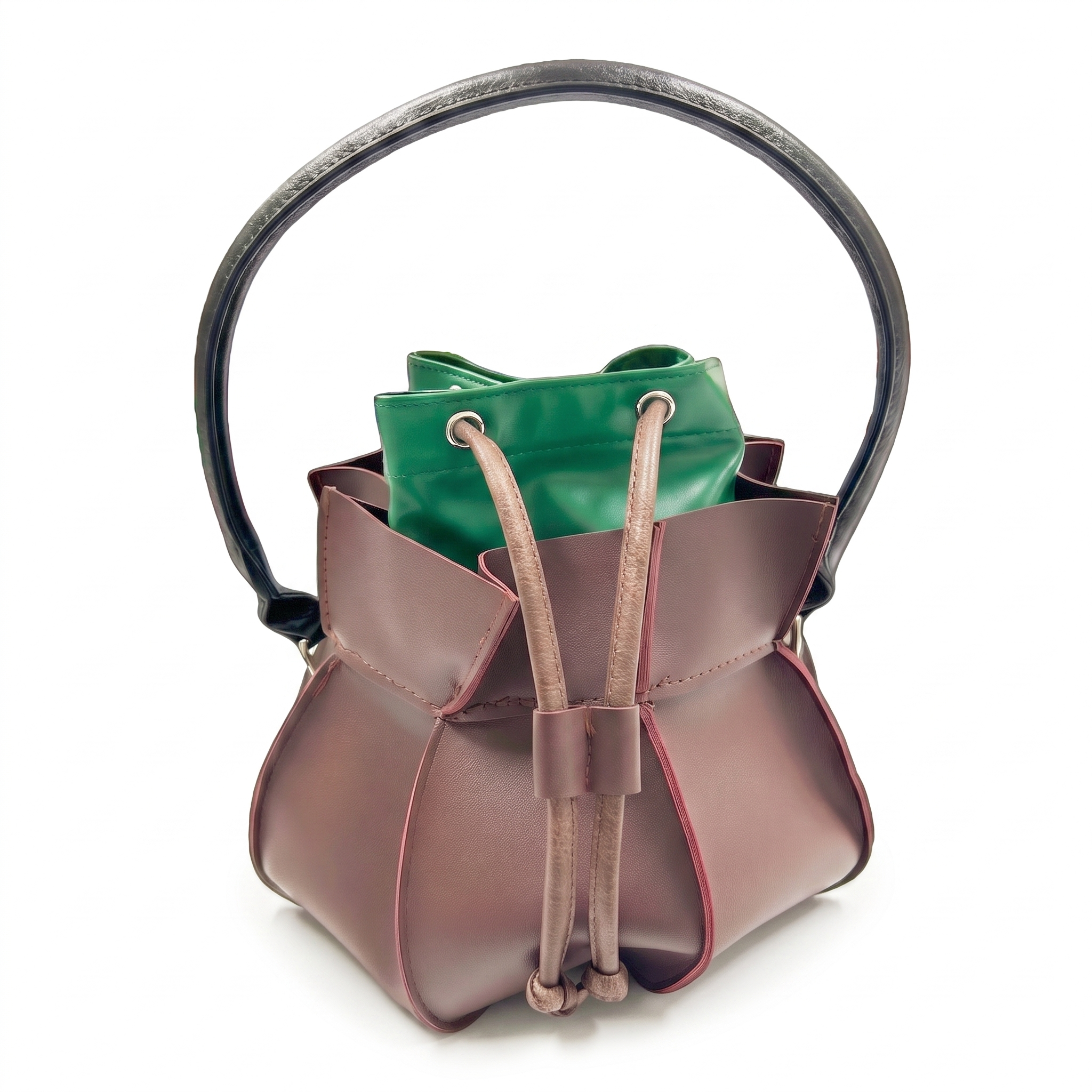 Witches Satchel Leather Cauldron Purse Halloween Cosplay Costume Accessory