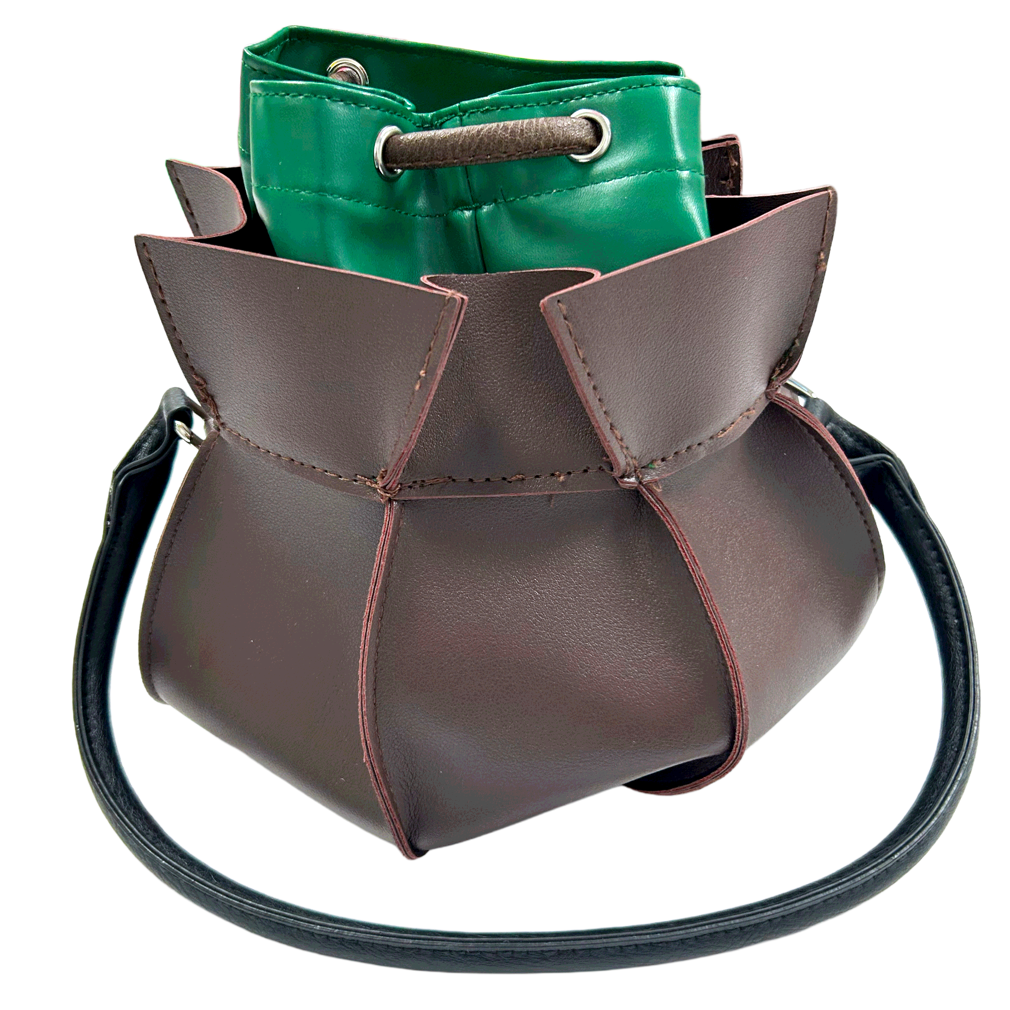 Witches Satchel Leather Cauldron Purse Halloween Cosplay Costume Accessory