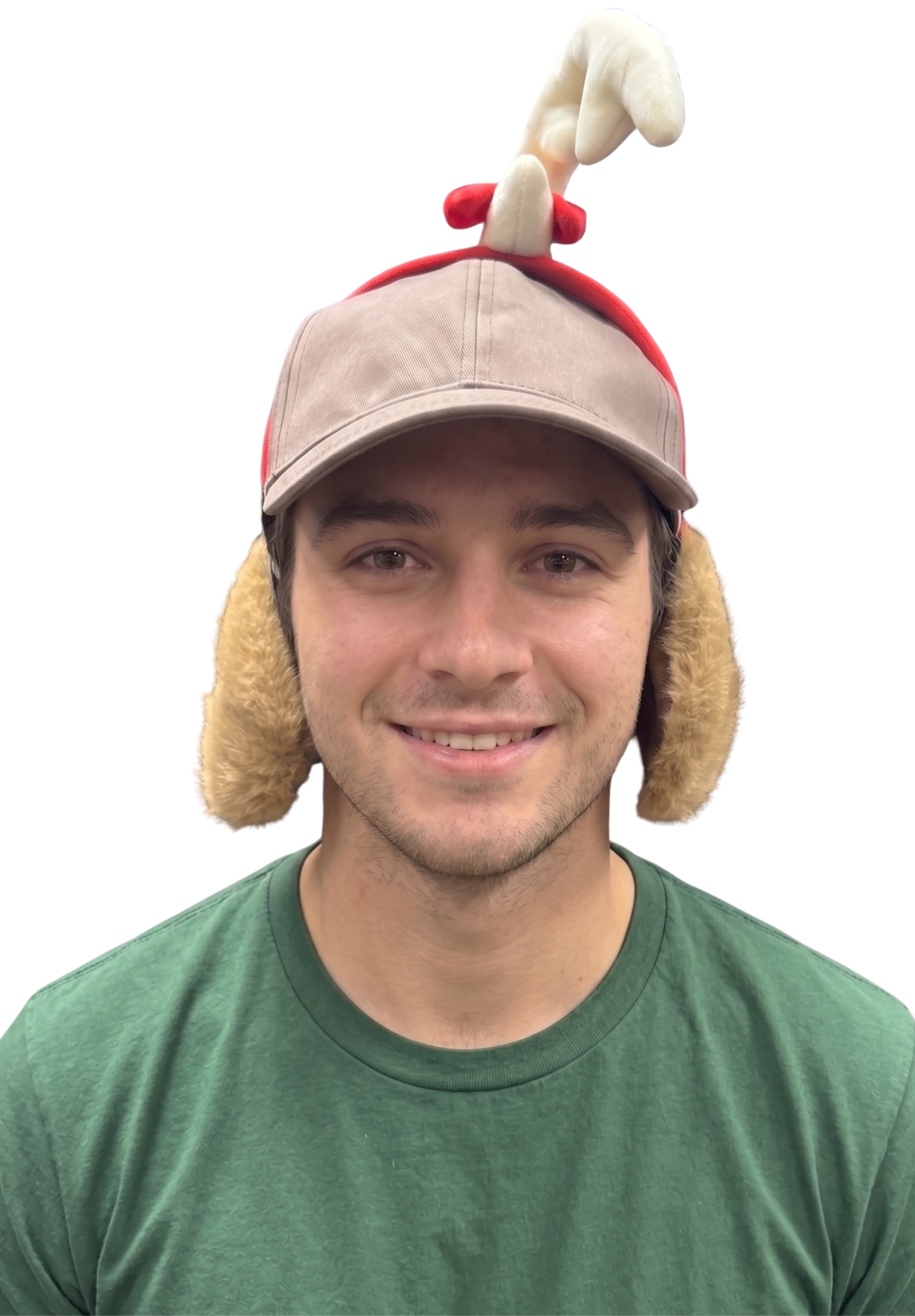 Max the Dog (Adjustable) Hat with Antlers Adult Unisex Halloween Cosplay Costume Accessory