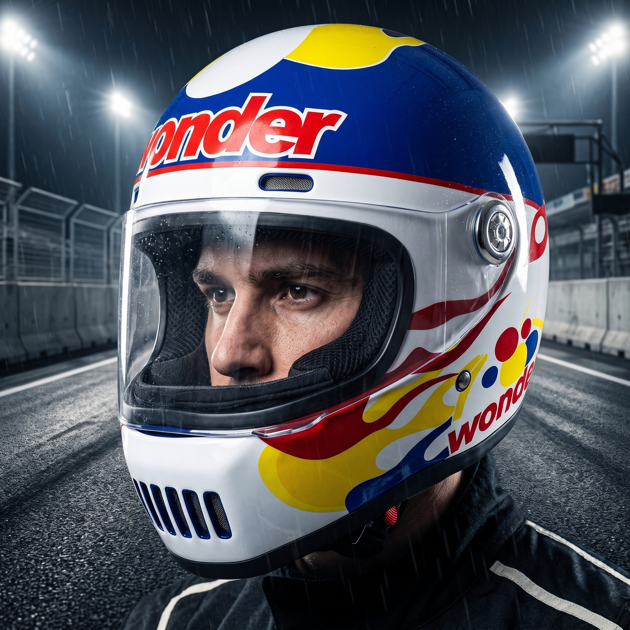 Talladega Racing Movie Replica Unisex Halloween Cosplay Costume Helmet