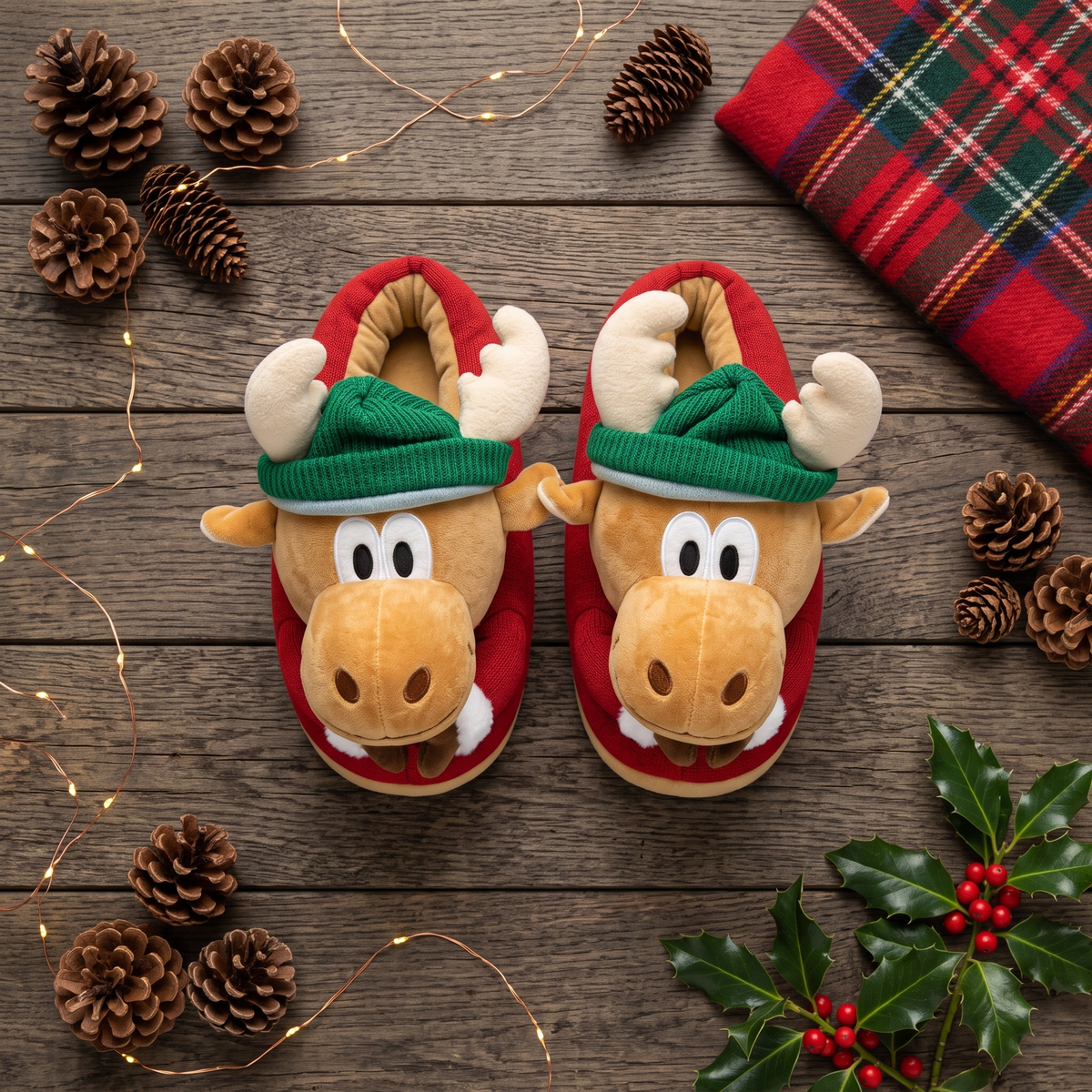 National Lampoon's Vacation Marty Moose Adult Unisex Gift Idea Slippers