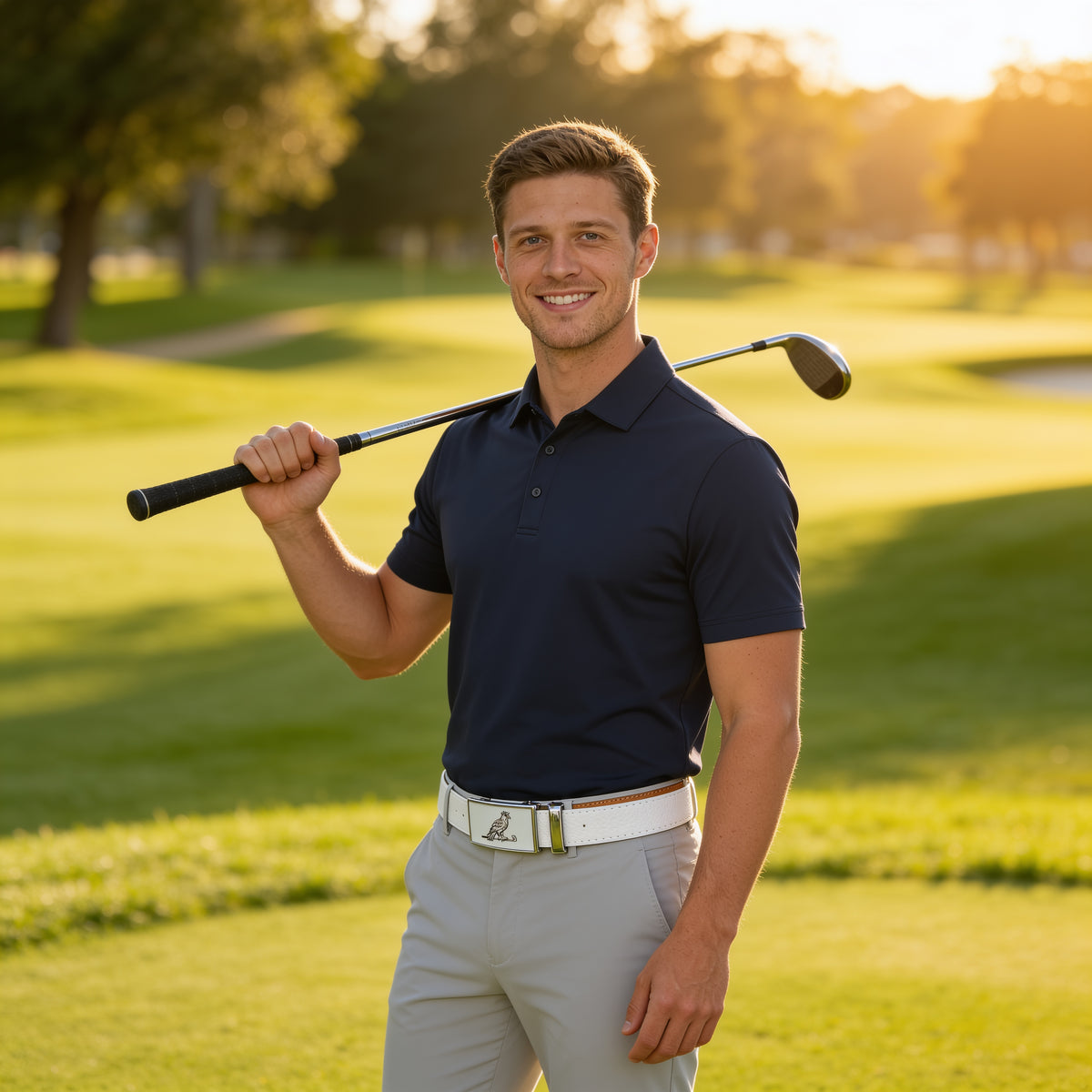 Golfer Lonnie Adult Unisex Halloween Cosplay Costume Accessory Belt