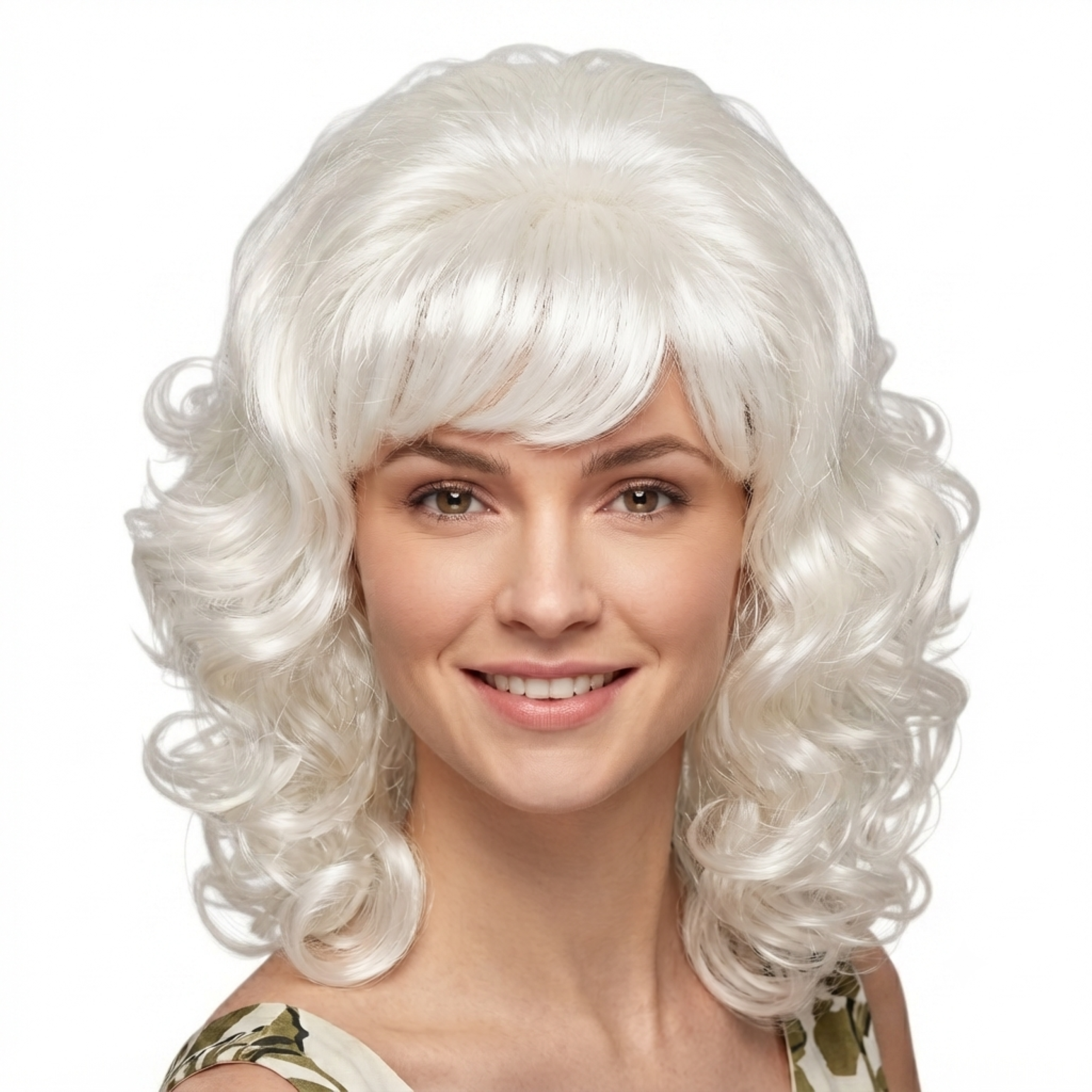 Retro Nostalgia 1930s-1960s Movie Starlet Adult Halloween Cosplay Costume Wig
