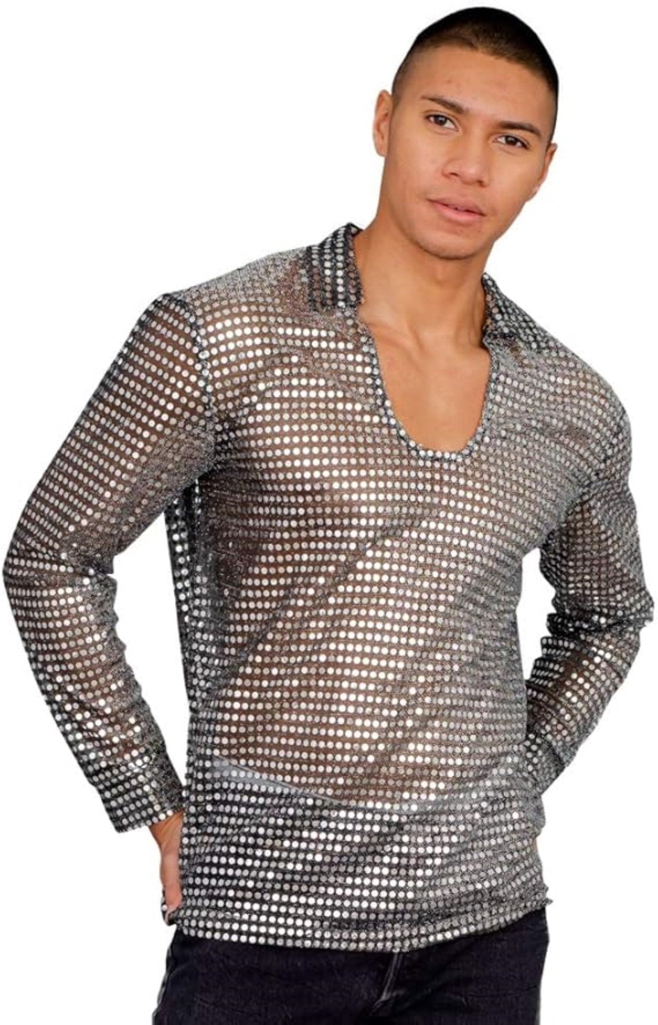 1970s Disco Adult Unisex Halloween Cosplay Costume Shirt - TVStoreOnline