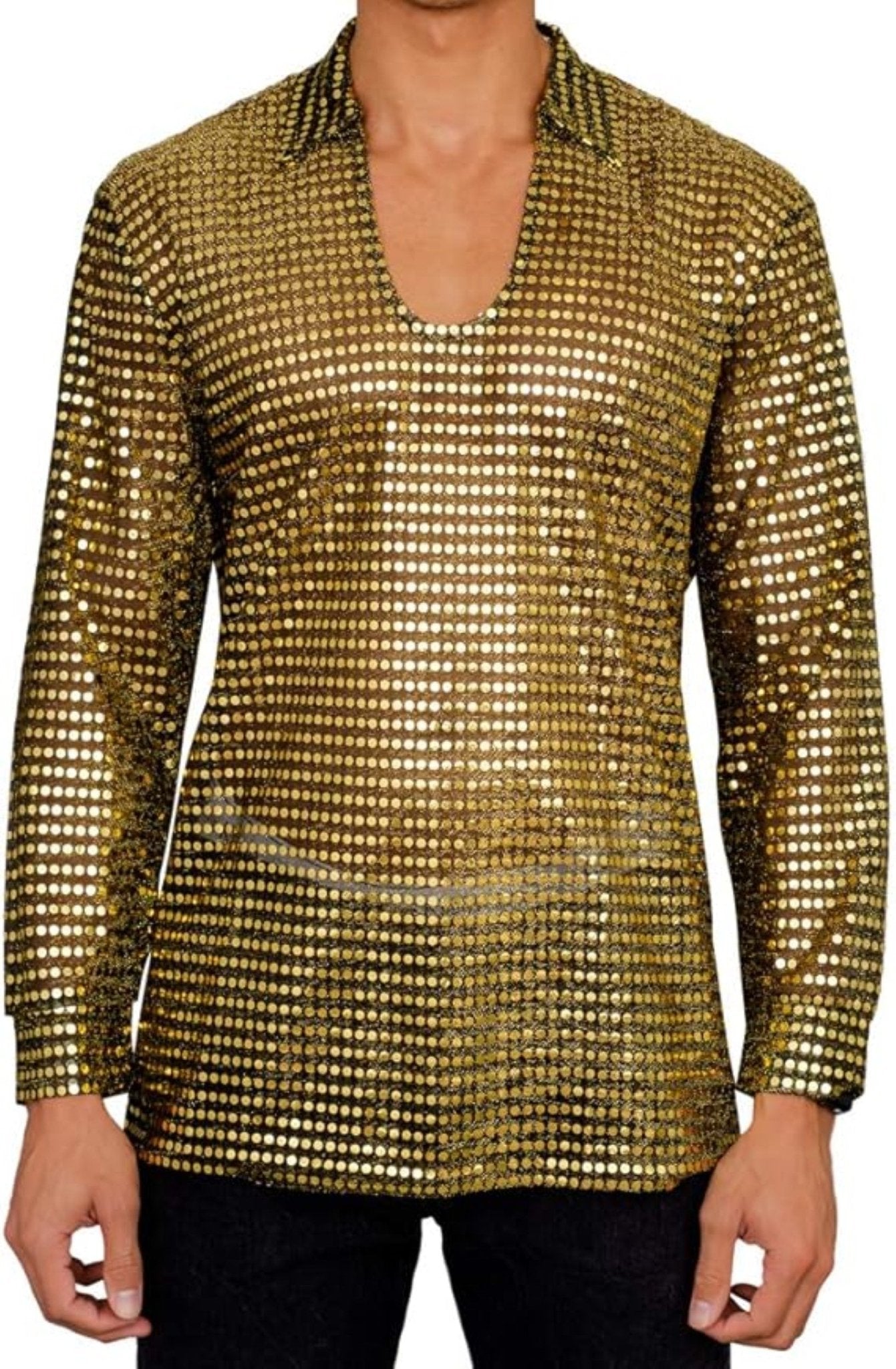 1970s Disco Adult Unisex Halloween Cosplay Costume Shirt - TVStoreOnline