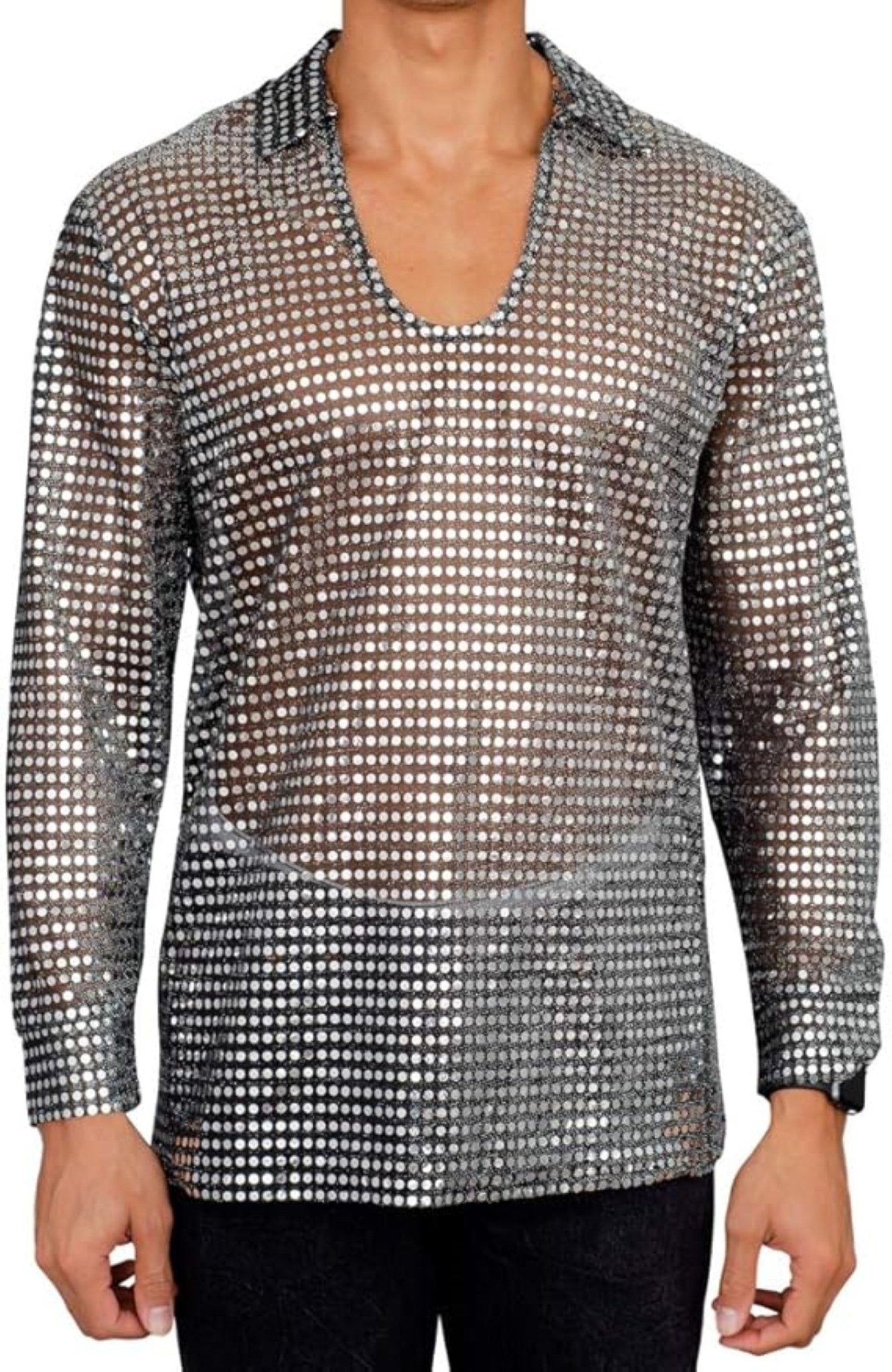 1970s Disco Adult Unisex Halloween Cosplay Costume Shirt - TVStoreOnline